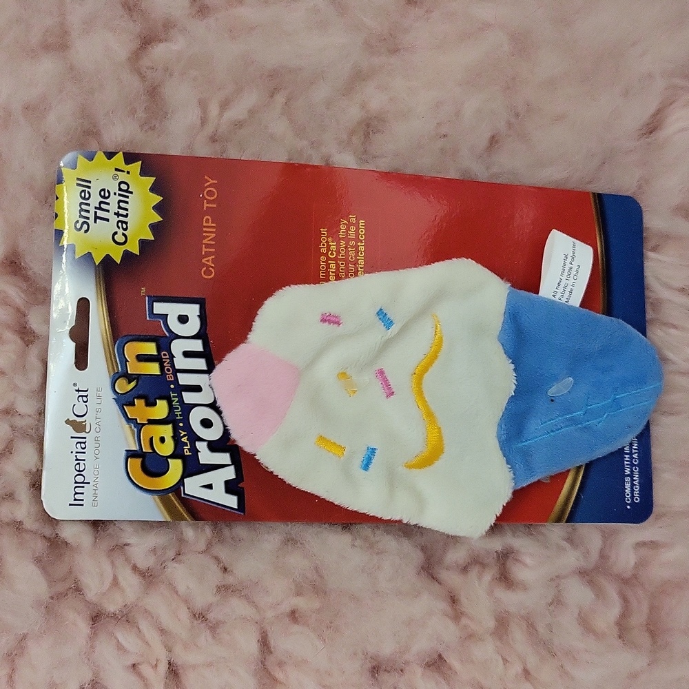 Brand New IMPERIAL CAT CAT'N AROUND RE-FILLABLE Catnip Cat Toy